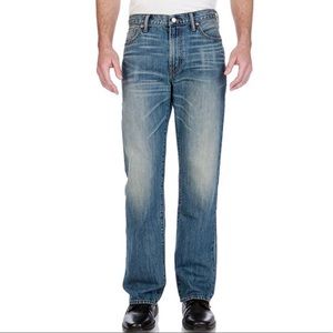 Lucky Brand 181 Relaxed Straight Jeans 38x32 LN